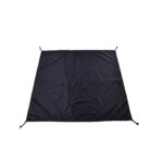 Groundsheet with Pegs Black